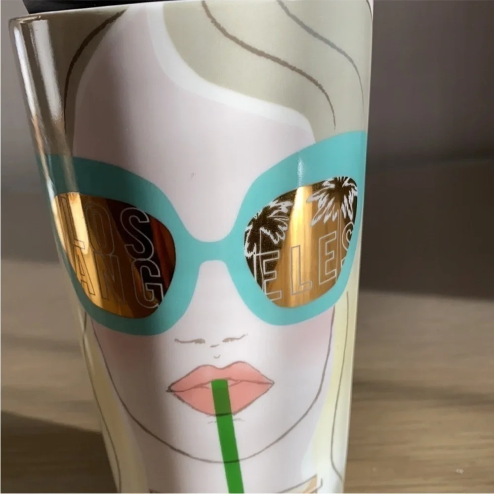 Starbucks Los Angeles Double Wall Ceramic Tumbler